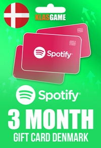 Spotify Gift Card Denmark- 3 Month DK